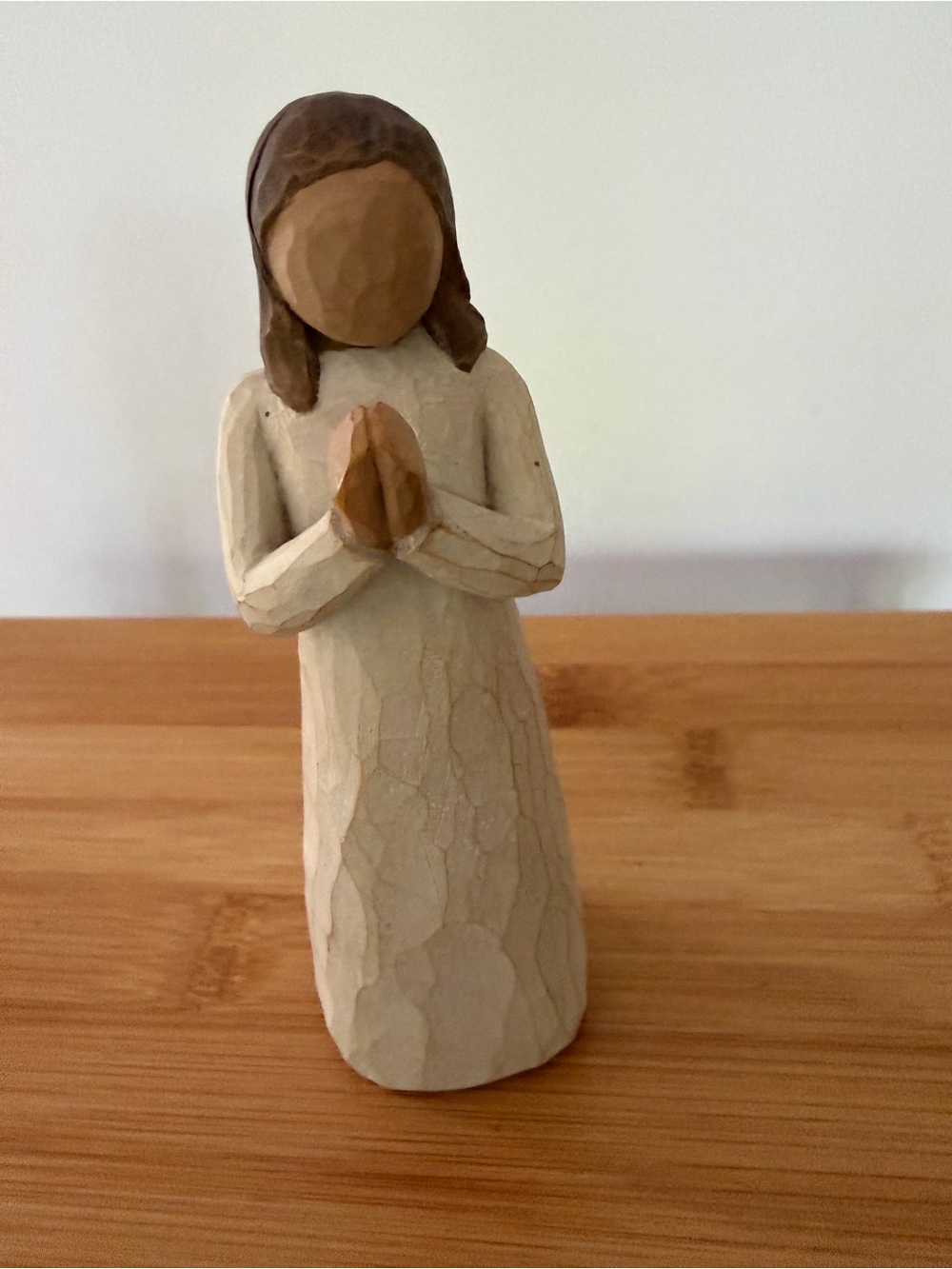 Vintage Willow Tree 2000 Sisters by Heart Figurine. Cream & Brown. Susan Lordi